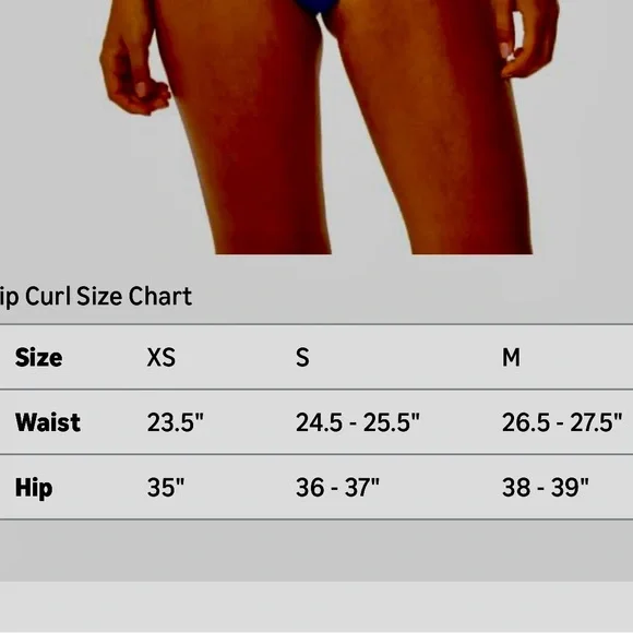 Women's Blue Bikini Bottom Sz S Rip Curl NWT - Picture 3 of 13